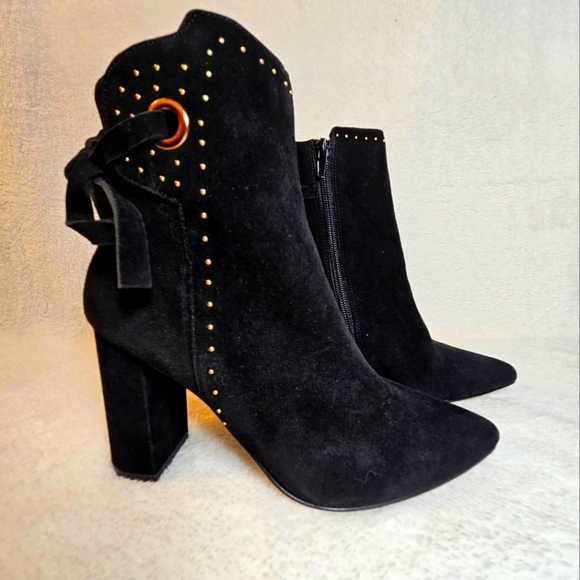 Chelsea & Violet Black Boots size 5.5 - Picture 2 of 10